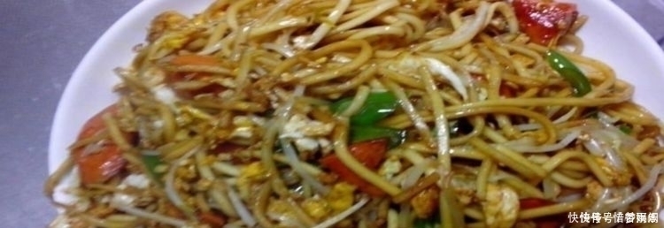 炒面的正确做法,不粘锅,根根分明,炒一大锅,大人小孩都爱吃