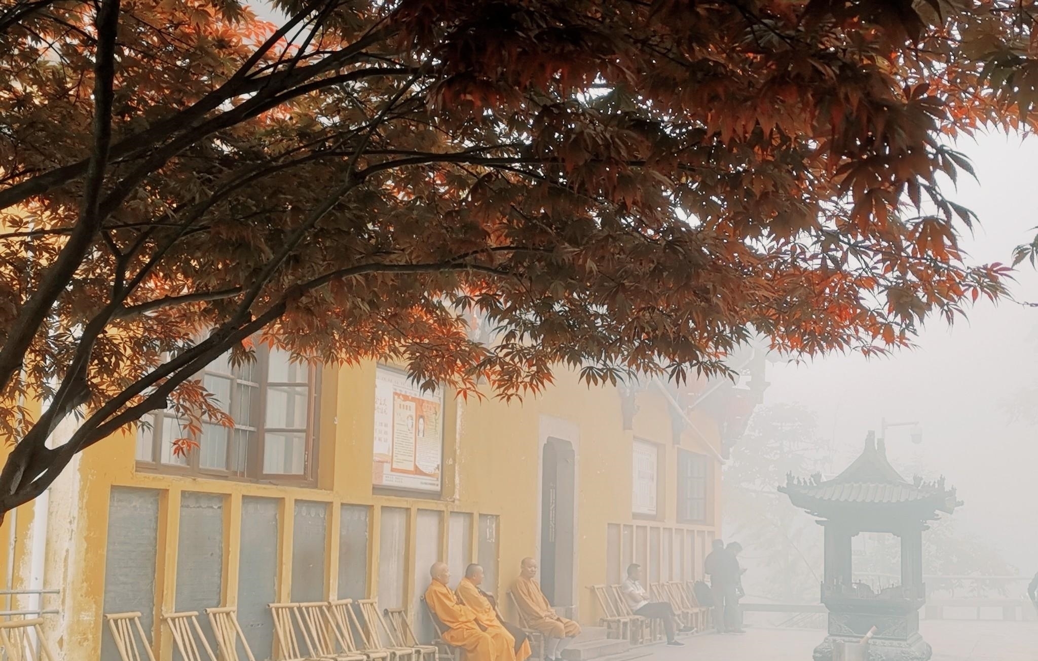 寺庙|地藏王菩萨真身修行处,1306米山巅的寺庙,建成年代至今成谜