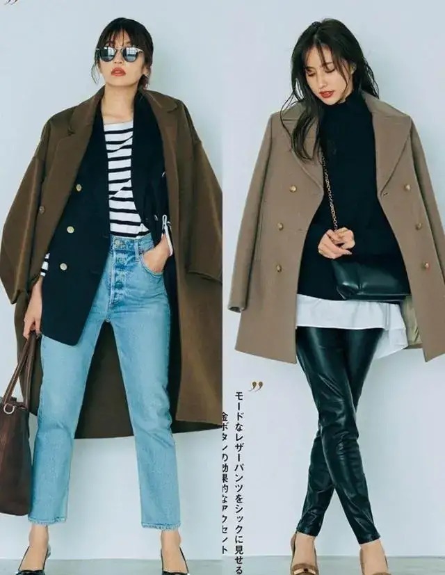 穿搭 穿大衣,还得看日本主妇!气质出众,他们的搭配思路值得参考