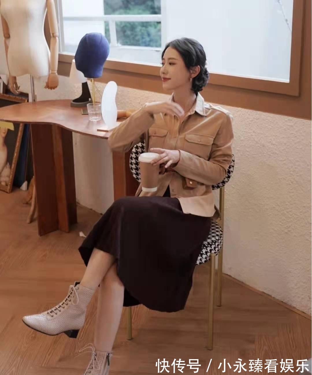 卡其色|女人如何穿搭才显得比较有气质