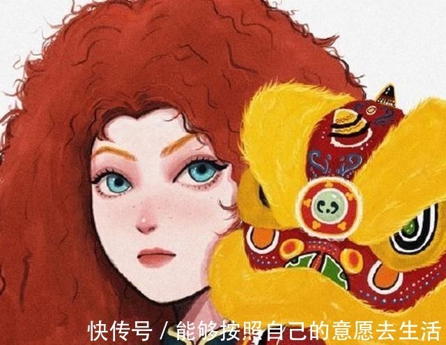 冰雪女王|迪士尼公主新年画风，木兰有点飒，白雪像极了邻家妹妹