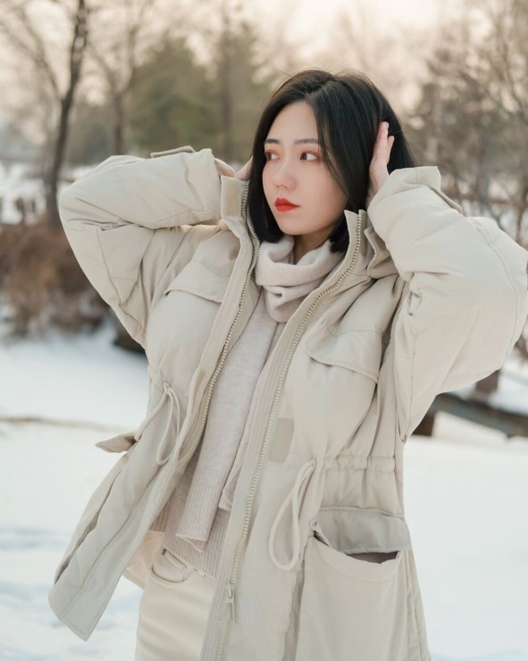 裤子 今年流行“羽绒服+裤子”,日常舒适又保暖,随便穿穿都有好气质