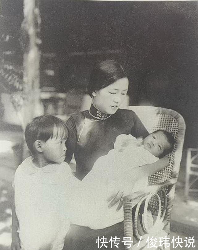 温柔|【老照片】不仅是民国绝世美女,林徽因更是1个温柔的母亲!