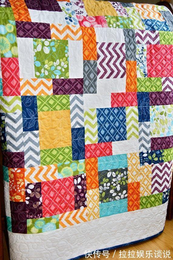 diy|家里剩的碎布头,不用扔,拼在一起,就成了好用布艺小物!收藏