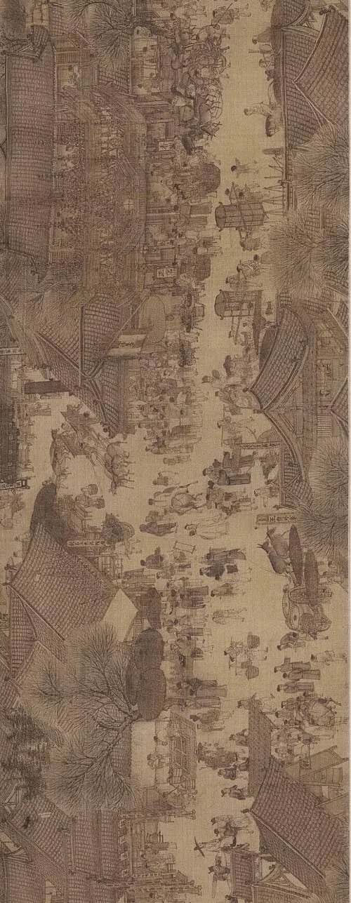 《千里江山图》与《清明上河图》哪一幅画得更逼真故宫之宝