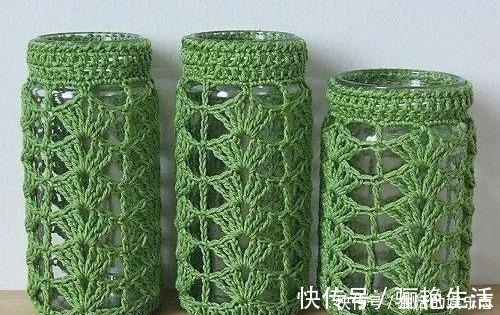 给普通的废旧玻璃瓶穿件衣服,颜值翻番!DIY变废为宝手工制作!