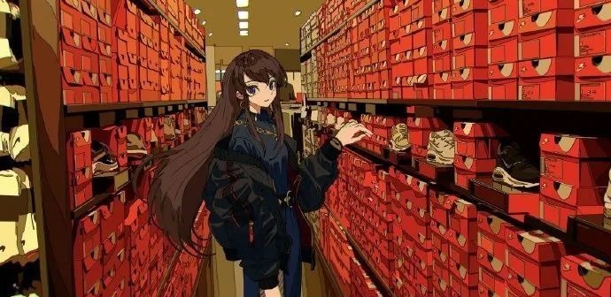 插画|画风和色调都十分独特的少女插画