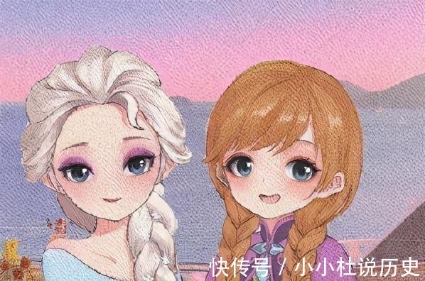 公主|迪士尼公主情侣头像,公主们都有属于她的王子,艾莎却有些不对劲