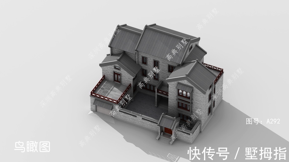 卫生间|这款中式农村别墅,卧室全南,气质非常适合农村建筑。