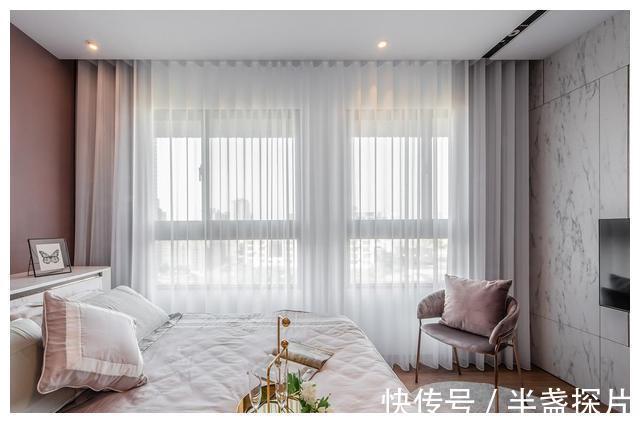 电视背景墙|入户见厅没有独立玄关?看看这家的设计,效果实用又轻盈通透!