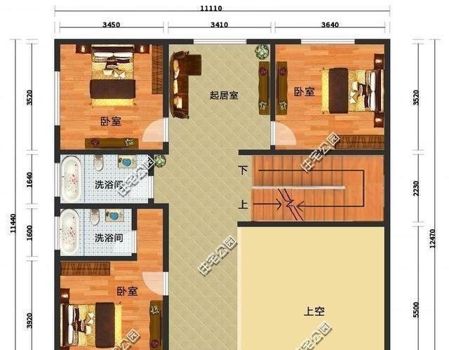 平面|实拍10省农村别墅，第4套、第7套经典又耐看，建第3套18万就够了