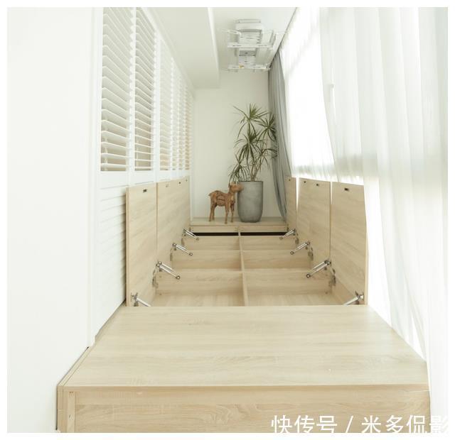 客厅|北京四口之家的59㎡,超强收纳的玄关、大客厅、双卫浴,厉害!