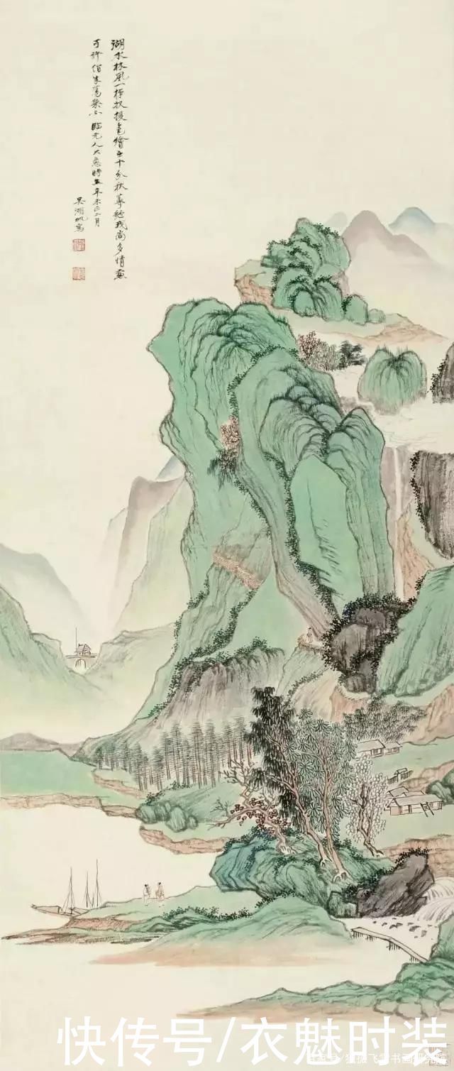 山水画|张大千曾经高度完美，傅雷却对他的山水持贬低之态，究竟为何