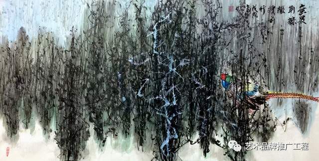 艺术!冯健安---当代杰出书画名家作品展