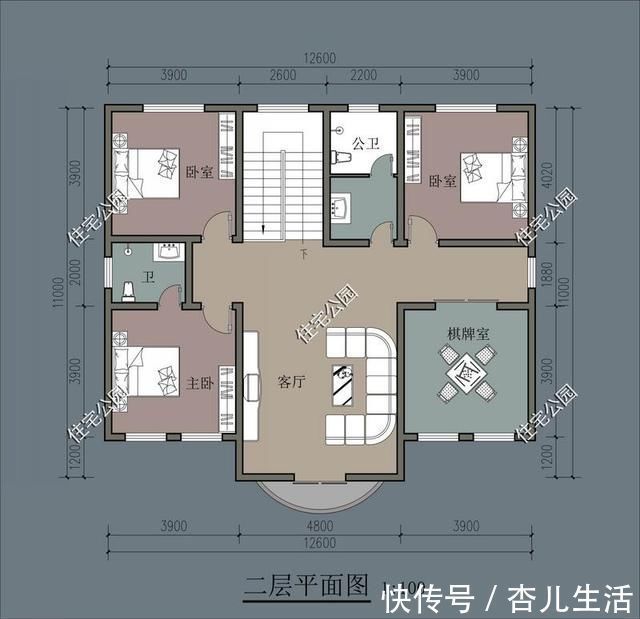 占地尺寸|终于找到25万就能盖的自建房图纸了,这3套哪个更适合农村