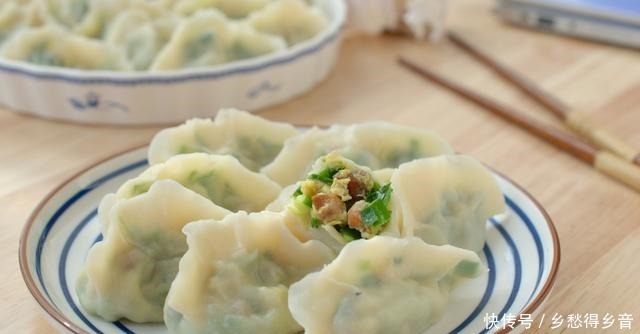 面丁儿素馅饺子的做法，简单又好吃！
