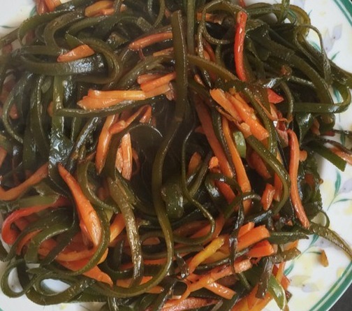 胡萝卜素|海带和此物一起炒,清理血管垃圾,排毒燃脂,还能延缓衰老!