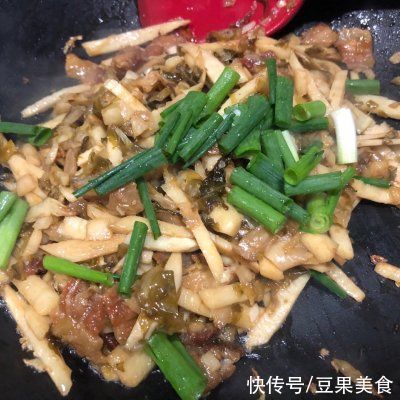 好吃|爆好吃!吃这菜冬笋炒雪菜,米饭你得多备点
