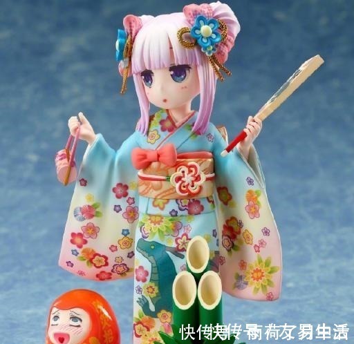 康娜|龙女仆要出康娜和服手办,呆萌的样子太可爱,左下角的才川很搞笑