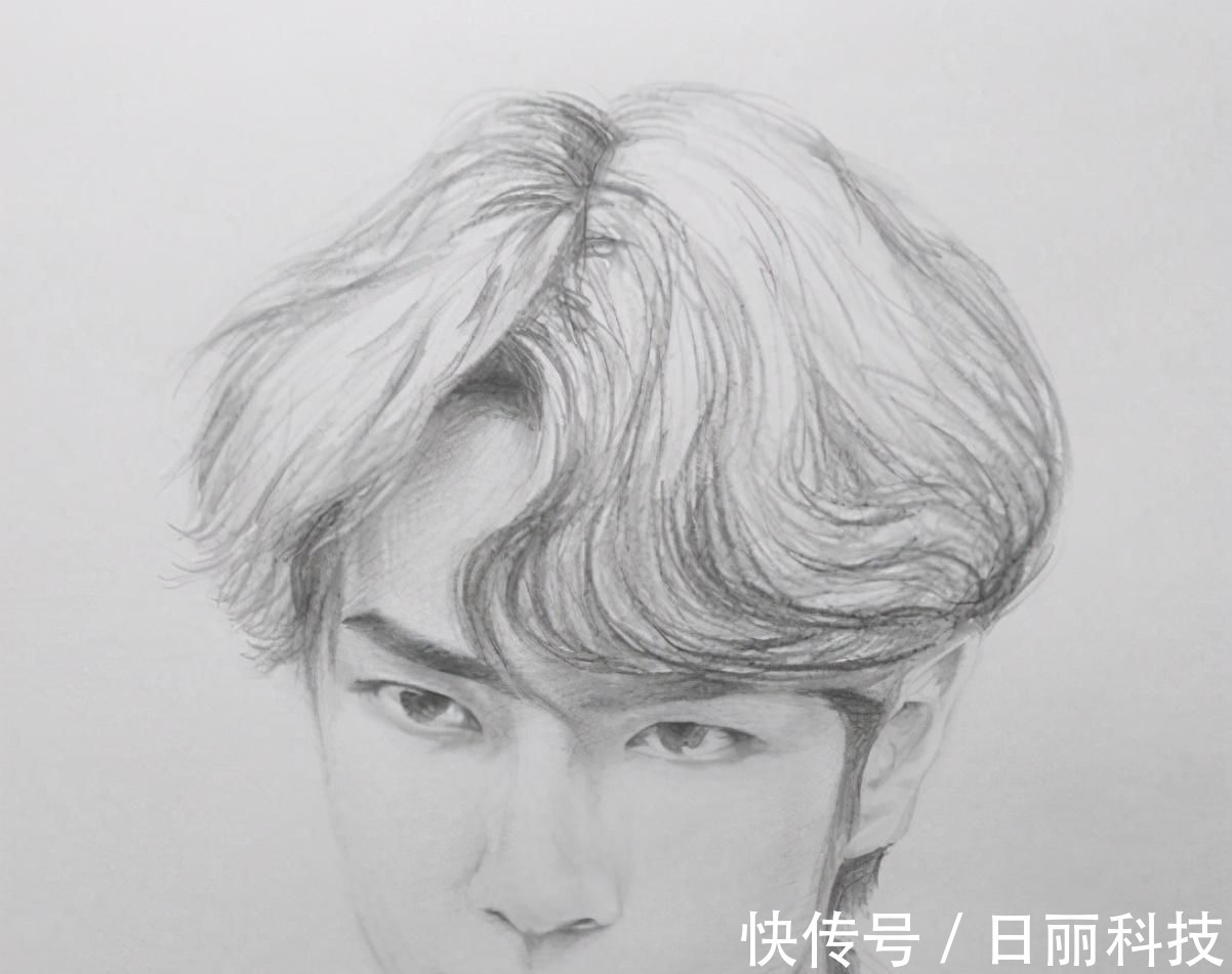 阅卷老师$当学渣美术生迷上画偶像,画面变得一言难尽,网友:你个假粉丝