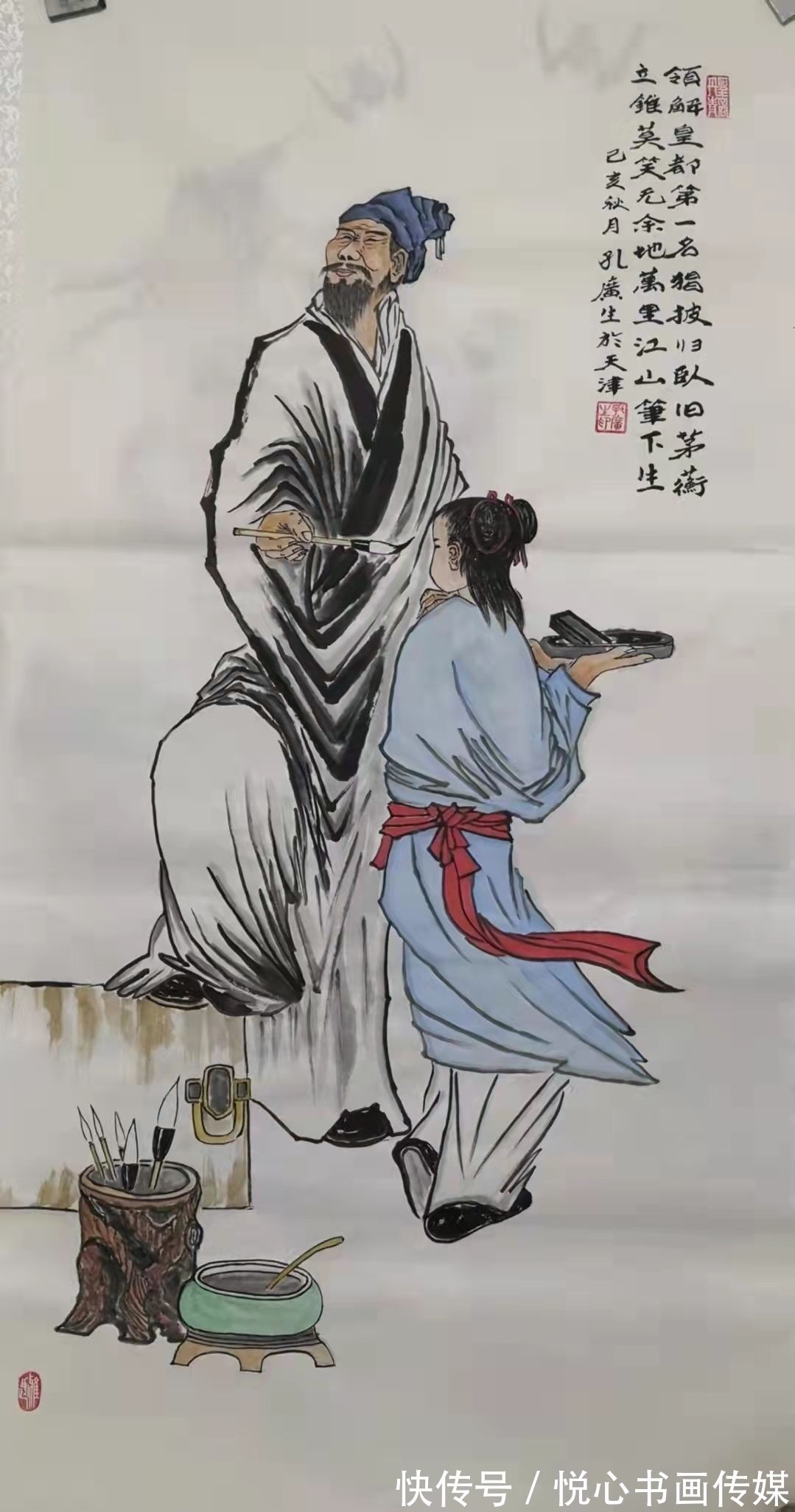 画讯！国家一级美术师孔广生国画作品欣赏