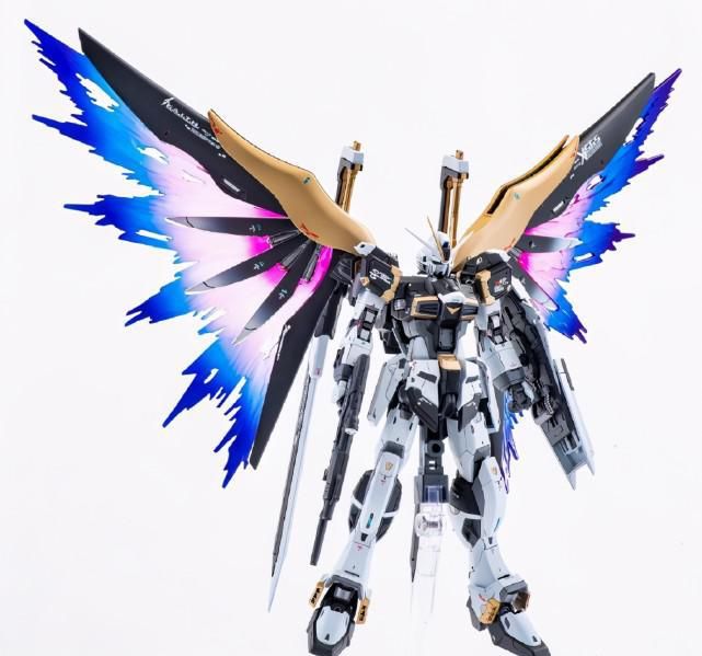 模玩控:RG比例命运混搭脉冲高达改造,“命运脉冲”高达模型