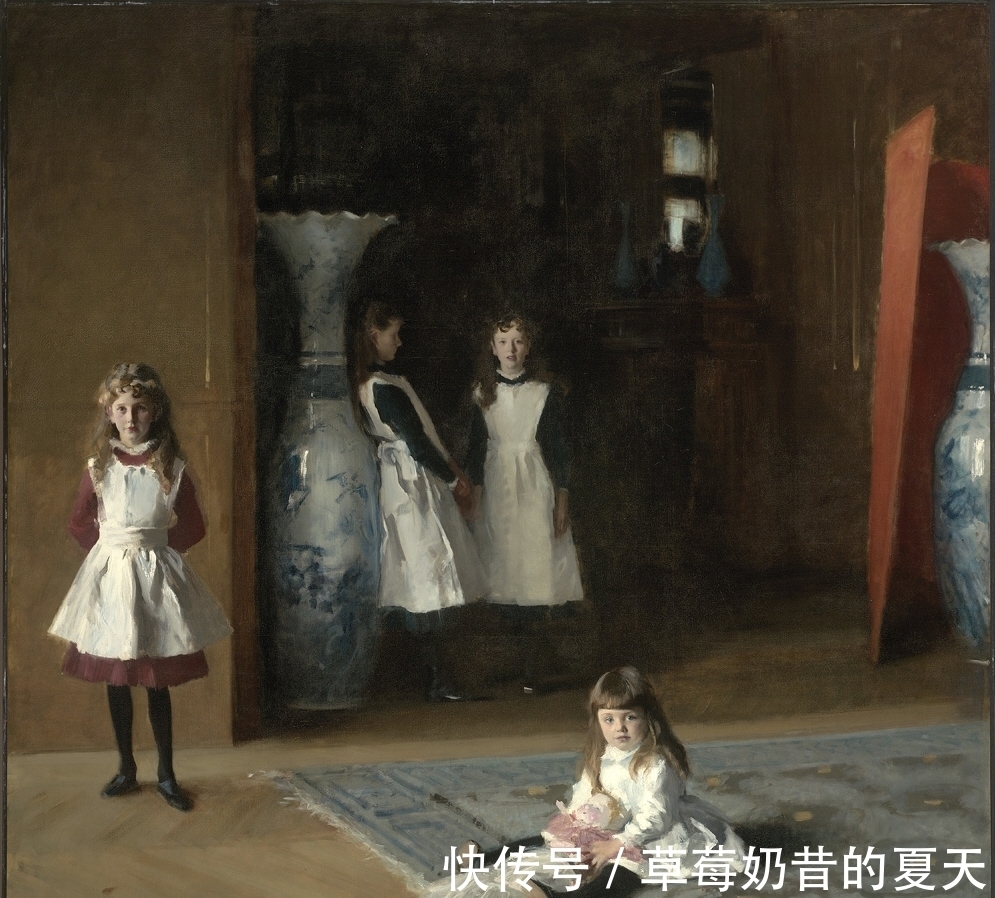 画家#绘画风格成为绘画软件定制画刷，他就是萨金特，一位现实主义画家