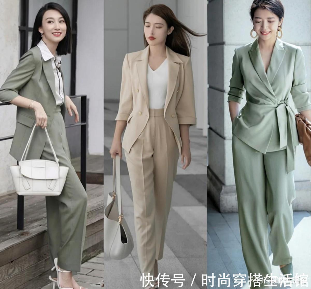 亚麻棉|今年火了一种薄外套:叫“小西装”,时髦又高级,谁穿谁美