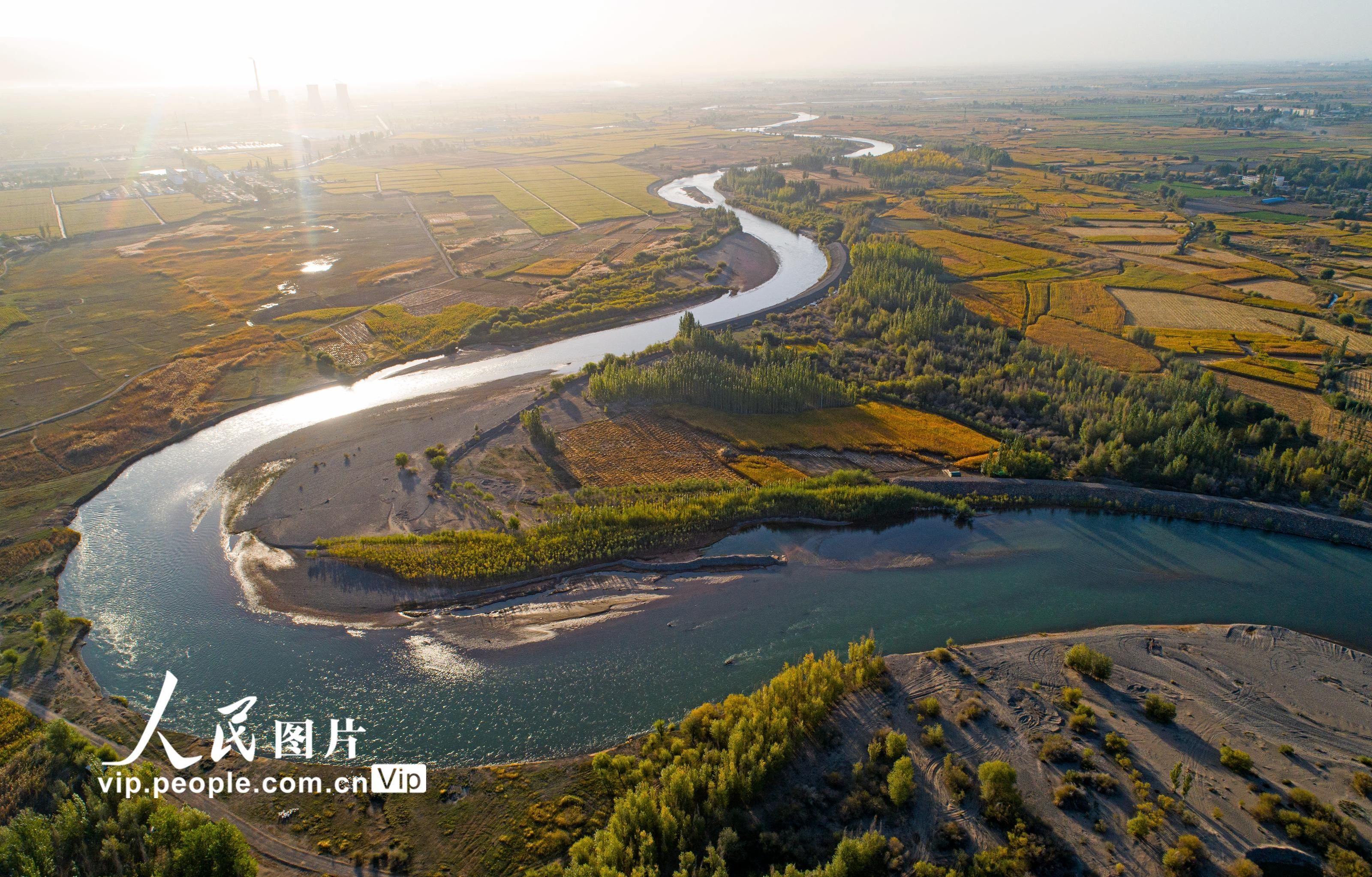 黑河|甘肃张掖：黑河两岸秋景如画