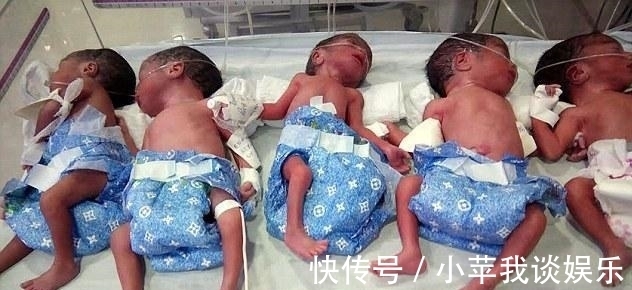 二胎|广东37岁二胎孕妈剖腹产下5胞胎, 看到孩子性别后, 连医生都笑了