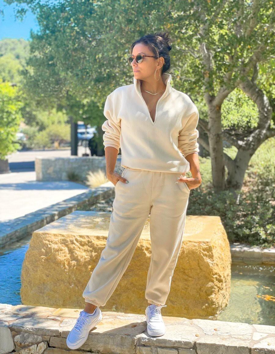 百搭色|经典的卫衣套装穿对了更有个性, 这几款卫衣造型, 时髦精来试试