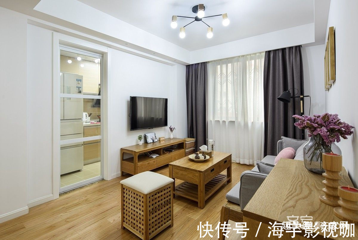 自然运动|小户型简约原木风,面积再小,也能满足家的自然魅力!