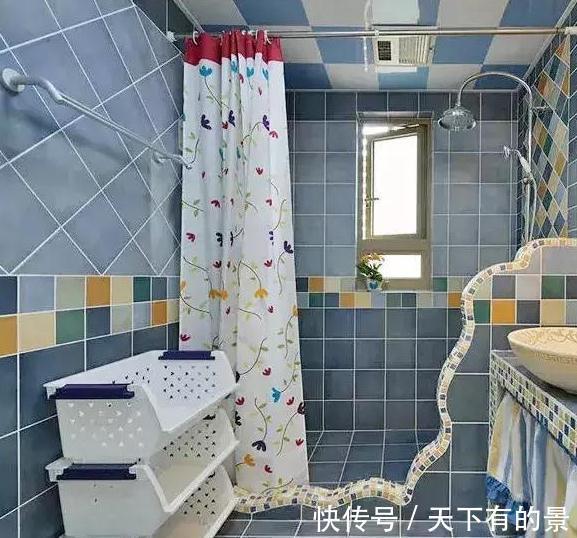 卫生间|越来越多人卫生间不装淋浴房了，这样设计美观又实用，还干湿分离