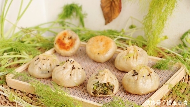 茴香|吃煎包一定要吃这个馅的,一年365天吃都不够,皮薄馅大,过瘾