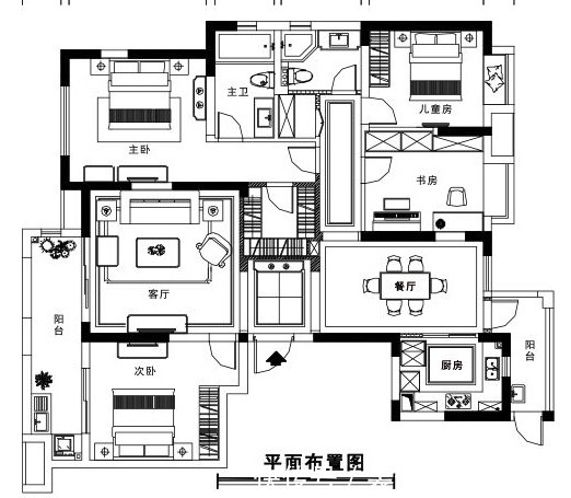 三居室|128平现代风三居室，卫生间是以墨绿色地墙砖为主，非常地舒适