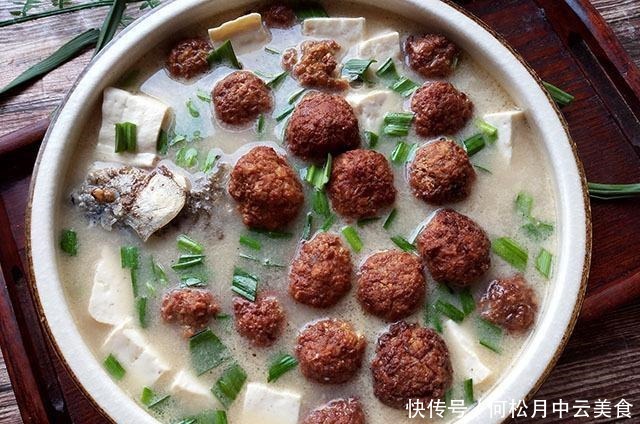 煮成|炸丸子,别只用萝卜莲藕,用它炸一盘,搭配鲫鱼煮成汤,太鲜美了