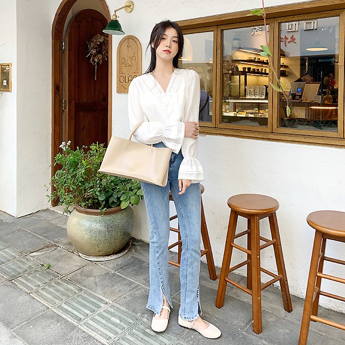 开叉裤|阔腿裤下岗了！“瘦瘦裤”才是今夏王炸，太显瘦了