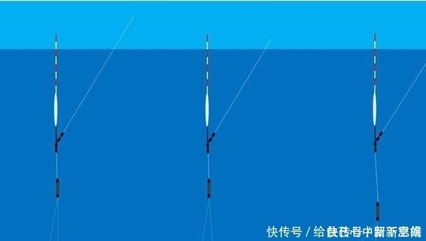 图解调漂的灵钝区别怎么调漂浮漂最灵敏,是钓鱼人的必修课
