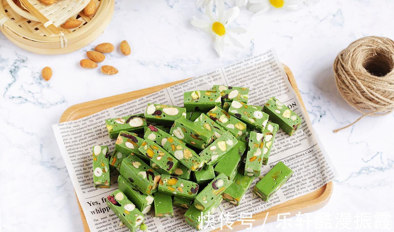 黄油|孩子爱吃牛轧糖不用花钱买,自己在家也能做,没有添加更健康