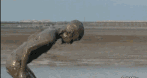 |搞笑GIF:让孩子去玩泥巴,结果他真的去了