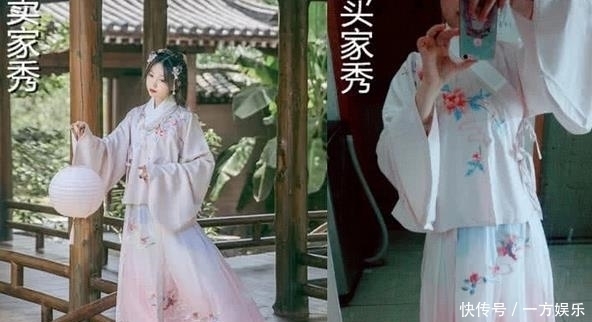 卖家秀|汉服的买家秀VS卖家秀,最后一张好尴尬,网友:真省布料!