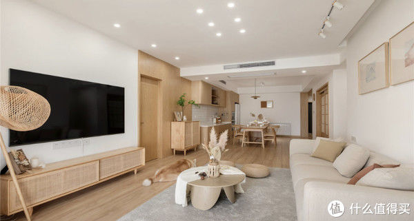 日式|武汉独居女孩160平日式风之家，白墙原木温暖舒适，超级自在又幸福