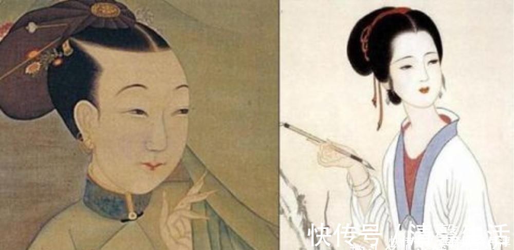 粉底液#古代女子的唇妆是什么样的?明朝的太好看了,汉朝的丑的没法说!