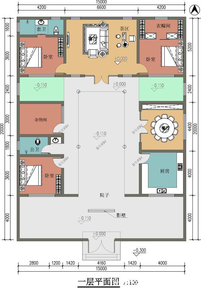 养老房|10套农村一层养老房，有院子有火炕，15万的造价盖哪套都不亏