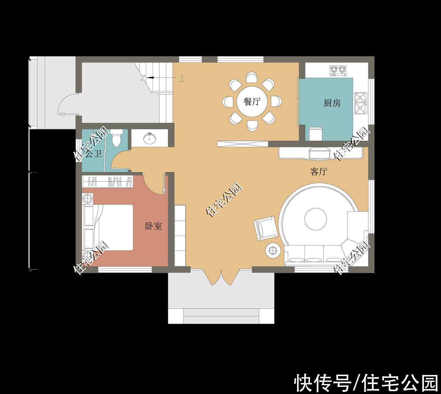 占地|10套小户型农村别墅图纸，第6第7套建的人最多，最后一套颜值最高