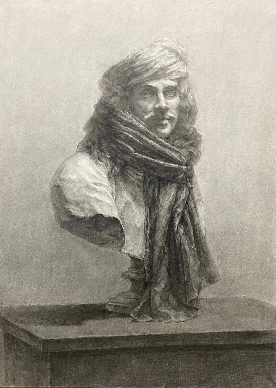 虚实&传说中素描的“虚实变化”,应该就是这样的!