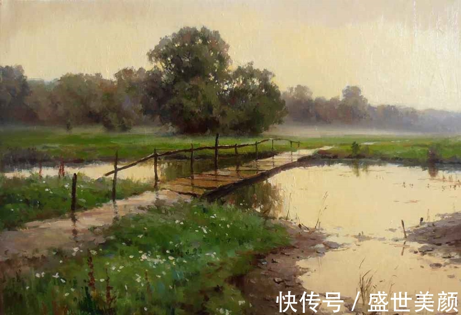 大师$瑰丽的色彩和跳动的光线——俄罗斯大师博日科夫绝美的风景画作
