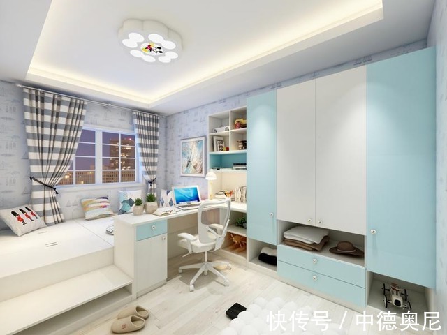装饰画|浪漫而舒适的多彩家庭,犹如童话