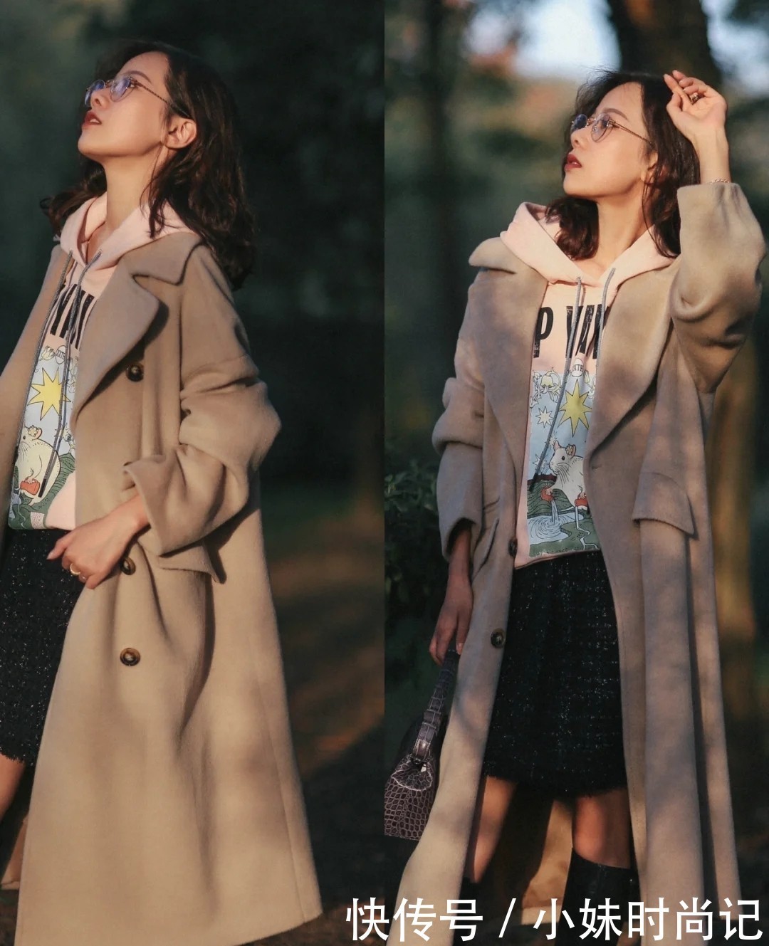 打底衫|初冬显瘦又保暖的大衣叠穿技巧, 这样穿的人时髦度都提升1倍!