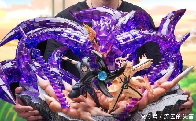 威装|火影威装须佐能乎的手办,当九尾露出尾巴时,才是细节的开始